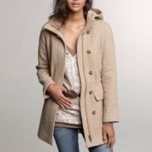 J Crew stadium cloth elements coat